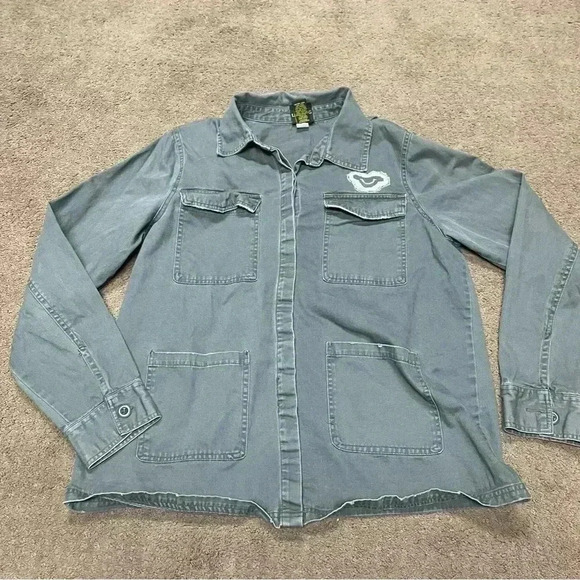 Her Universe The Lion King Remember Who You Are Cargo Military Jacket Top Sz XL - Picture 1 of 12